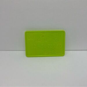Fisher-Price Laugh & Learn My Smart Purse Replacement Pretend Green Credit Card